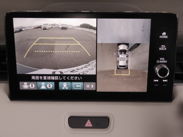 ◆全周囲カメラシステム◆運転席から見えにくい後方などをナビ画面で確認でき運転を支援するシステムです！