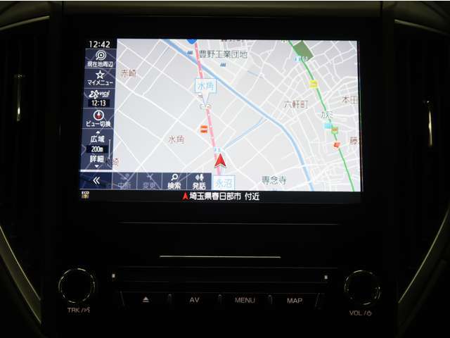 便利な一体型ナビ付きです！　ルート案内はもちろん多機能なオーディオ付きです♪