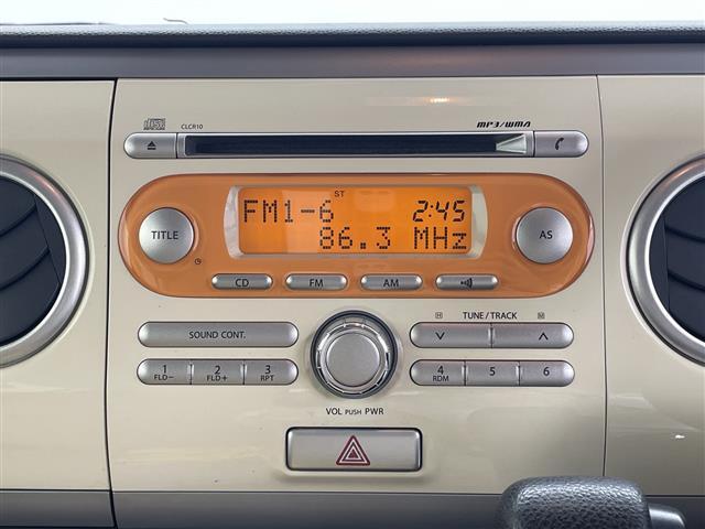 【オーディオ】AM、FM、CD、AUX、などが使用できます！