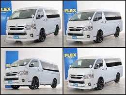 常時70台以上のハイエース在庫数、フレックス株式会社ハイエース千葉北店！