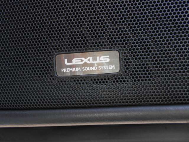 「LEXUS　プレミアムサウンドシステム」ですので、音質が違います！