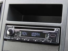オーディオ機能はラジオ、CDです♪　ドライブの出先でのお好みの音楽・番組を楽しめますね！