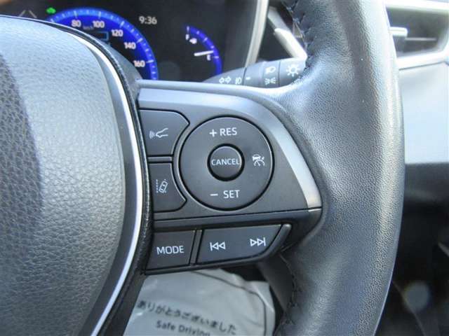 追従式のクルーズコントロール機能が付いています！
