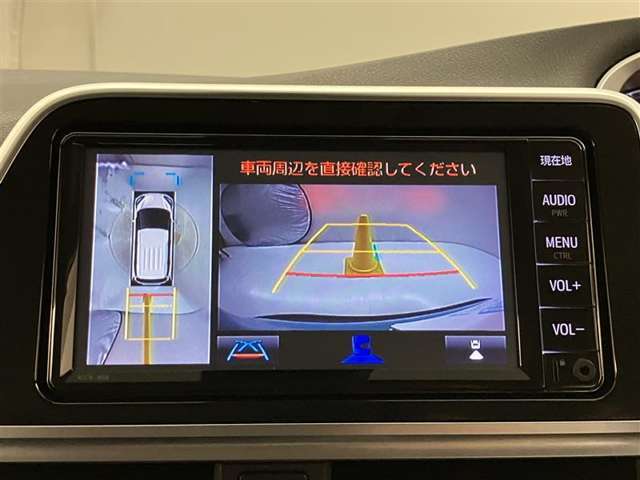 全周囲カメラ。いまや必須装備「ナビゲーション」搭載！知らない場所にスイスイッとドライブ。もう、これなしではハンドルを握れませんね！でも運転中の操作は危険ですのでご注意ですね☆