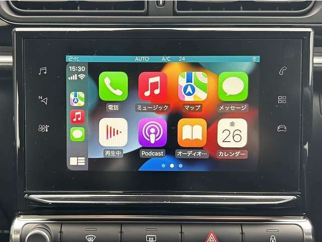 ディスプレイオーディオは、Apple CarPlay / Android Autoにも対応しています。