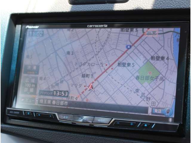 ナビはカロッツェリアAVC-ZH099搭載！