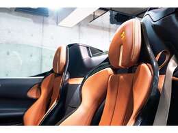 カーボンファイバーレーシングシート（リフター付）　カヴァリーノ刺繍