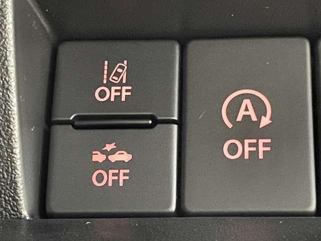 【衝突被害軽減装置】 衝突軽減(衝突防止)ブレーキ付き♪誤操作で万が一、前方の車に衝突しそうになった際にブレーキが作動し衝突の被害を軽減します！