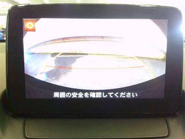 車庫入れの頼もしい味方！バックモニター付いています！