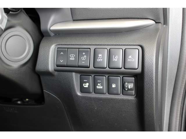 各スイッチも分かりやすく配置