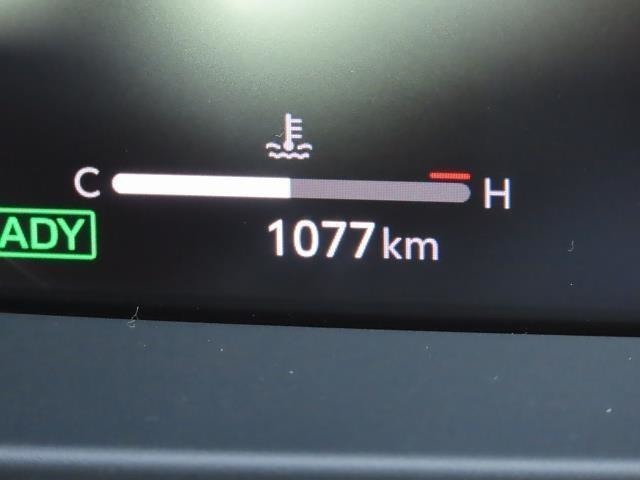 写真撮影時の走行距離は1077kmです！