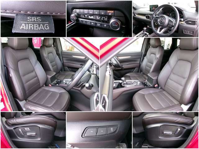 運転席には電動パワーシート搭載！また1つのキーごとシート位置を記憶できるメモリー機能付き！またシートヒーターも搭載！