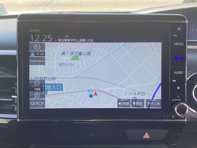 ホンダ純正『Gathers』ナビゲーション装着車になります☆