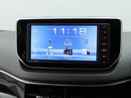 【ディスプレイオーディオ】お手持ちのスマートフォンとの連携で、ナビや音楽再生など各種アプリを使用可能。スマホに近い感覚でお使いいただけます♪