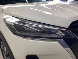 【LEDヘッドライト】LEDヘッドライトを装備しています