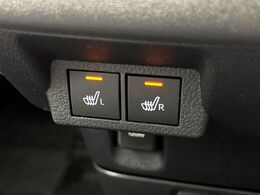 【シートヒーター】寒い日に重宝するシートヒーター！エアコンより早く温まってくれるので寒がりの人も安心ですね♪エアコンの温風は乾燥するから苦手、という方にもをおすすめです。