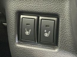 【シートヒーター】寒い日に重宝するシートヒーター！エアコンより早く温まってくれるので寒がりの人も安心ですね♪エアコンの温風は乾燥するから苦手、という方にもをおすすめです。