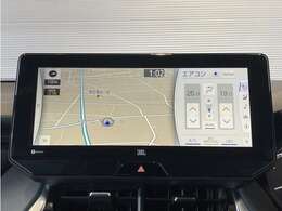 ナビ付きです。目的地を設定すれば、初めての場所でも簡単に行くことが出来ます。