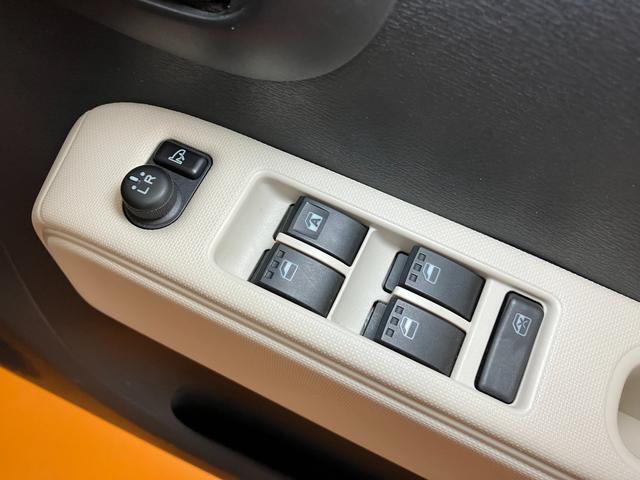 電動格納ミラー、パワーウインドウ