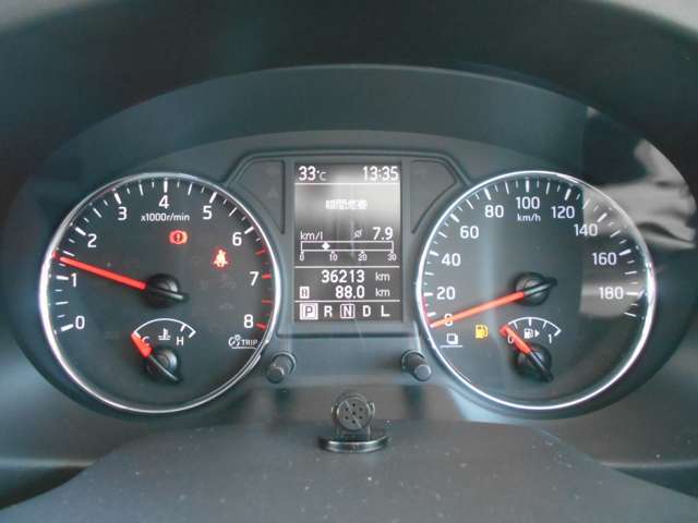 走行距離36，213kmになります(入荷時)