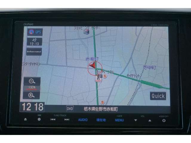 【ナビゲーション】ナビゲーションは、Honda純正の『Gathers VXM-145VFEi』を装備。