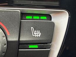 ●フロントシートヒーティング：運転席・助手席共に三段階で調節が可能なシートヒーターを装備しております。季節を問わず快適にご使用いただけます。