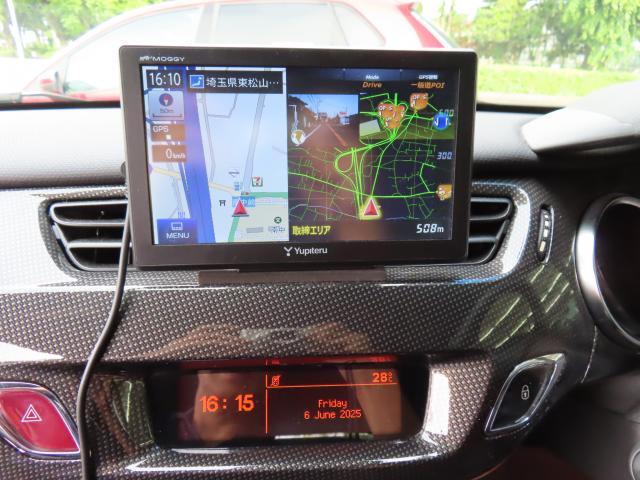 ポータブルナビ装備♪