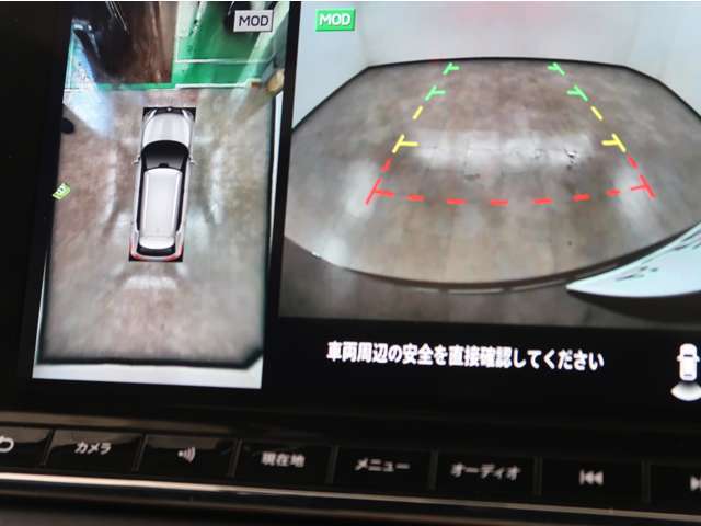 マルチアラウンドモニター装備　車庫入れも楽々です