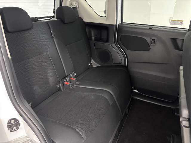 後席もクッションが分厚く座り心地が良いです！