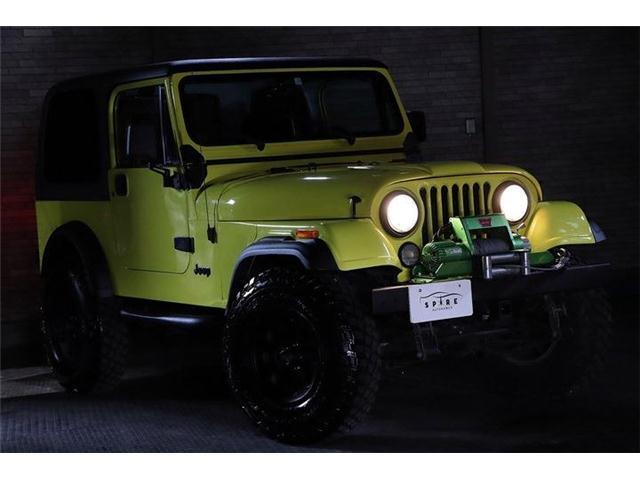 ジープ ラングラー カスタム ソフトトップ 4WD 1992年 8.5万キロ