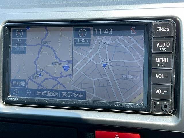 純正SDナビ搭載。最新型のナビへの交換もご相談頂けます。