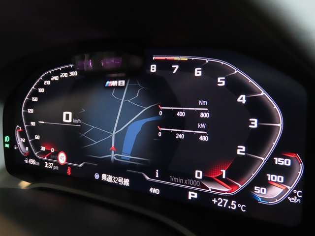 多彩な表現が可能なBMWライブコックピット