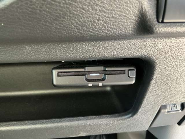 ETC付きで高速の料金所もスムーズ。