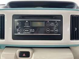 【AM・FMチューナー】AM・FMラジオを聴くことが出来ます