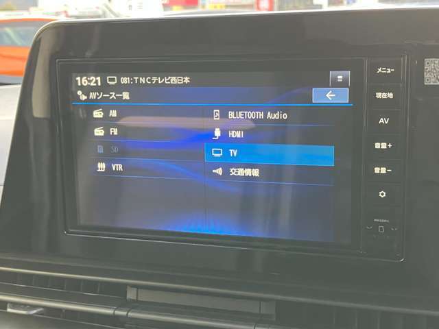 ナビ機能だけではなくフルセグTV、HDMI接続、Bluetooth接続などあなたのドライブを快適にサポートしてくれます！