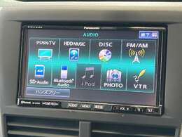 純正HDDナビ付き！DVD再生、フルセグTV、Bluetoothオーディオ、バックモニターと装備が充実しております！