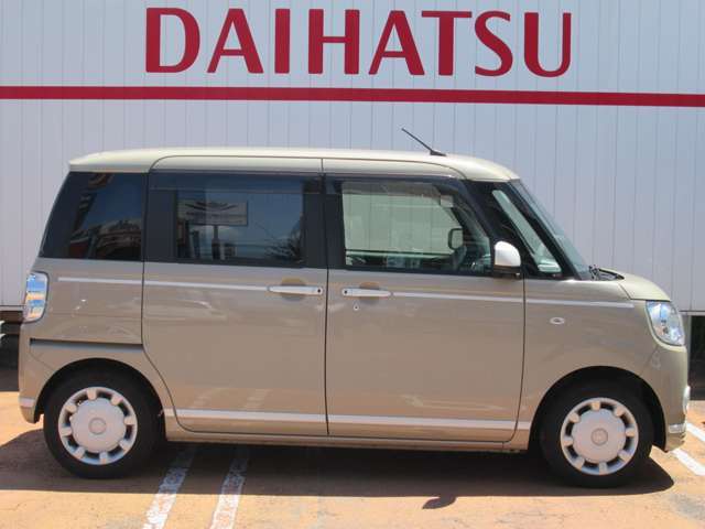 軽自動車でも見た目を重視、路面に張り付きキビキビ走ります！
