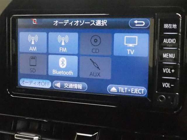 AM,FM,Bluetoothも接続できます。