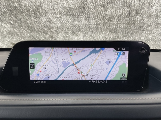 マツダコネクトの8.8インチワイドセンターディスプレイです。『Android　Auto』『Apple　CarPlay』や独自のコネクテッドサービスに対応したインターフェイスシステムです