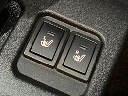 【シートヒーター】寒い日に重宝するシートヒーター！エアコンより早く温まってくれるので寒がりの人も安心ですね♪エアコンの温風は乾燥するから苦手、という方にもをおすすめです。