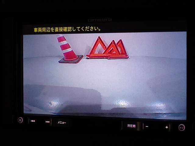 バックカメラを装備しています、車庫入れもラクラクです。