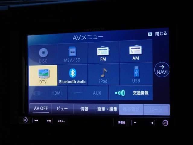 CD・DVD（再生機能）・ブルートゥース等を使用することができます。