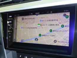 純正ナビゲーションシステム「ディスカバープロ」。車両を総合的に管理するインフォテイメントシステムです。