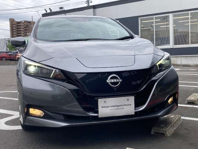 LEDヘッドライトです。ロービームにシャープな白光色のLEDランプを採用しました。