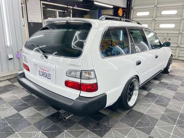 USバンパー装着済み！希少なバンパー装着済みです！このままスムージングしてキャルルックやこのままスタンス系でも楽しめます！