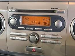 【純正CDオーディオ】CD再生・FM/AMラジオ対応。カーナビ取付も承ります。お気軽に担当スタッフまでお尋ね下さい！