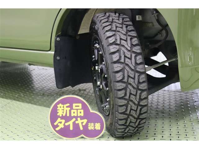 タイヤサイズ　145/80R12。RVタイヤ4本【新品】に交換してあります。