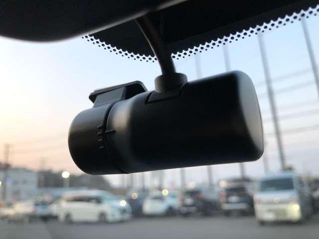 前方を録画します！