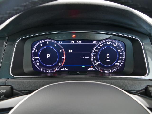 ナビや様々な画面を映し出せるActive Info Display装備車です！