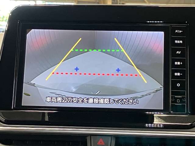 【バックモニター】駐車時に後ろの映像がナビゲーションにうつるので駐車がらくらく★車庫入れが心配なかたもバックモニターで安心★